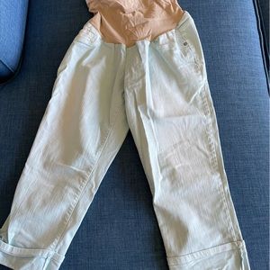 2 pairs of size large maternity pants